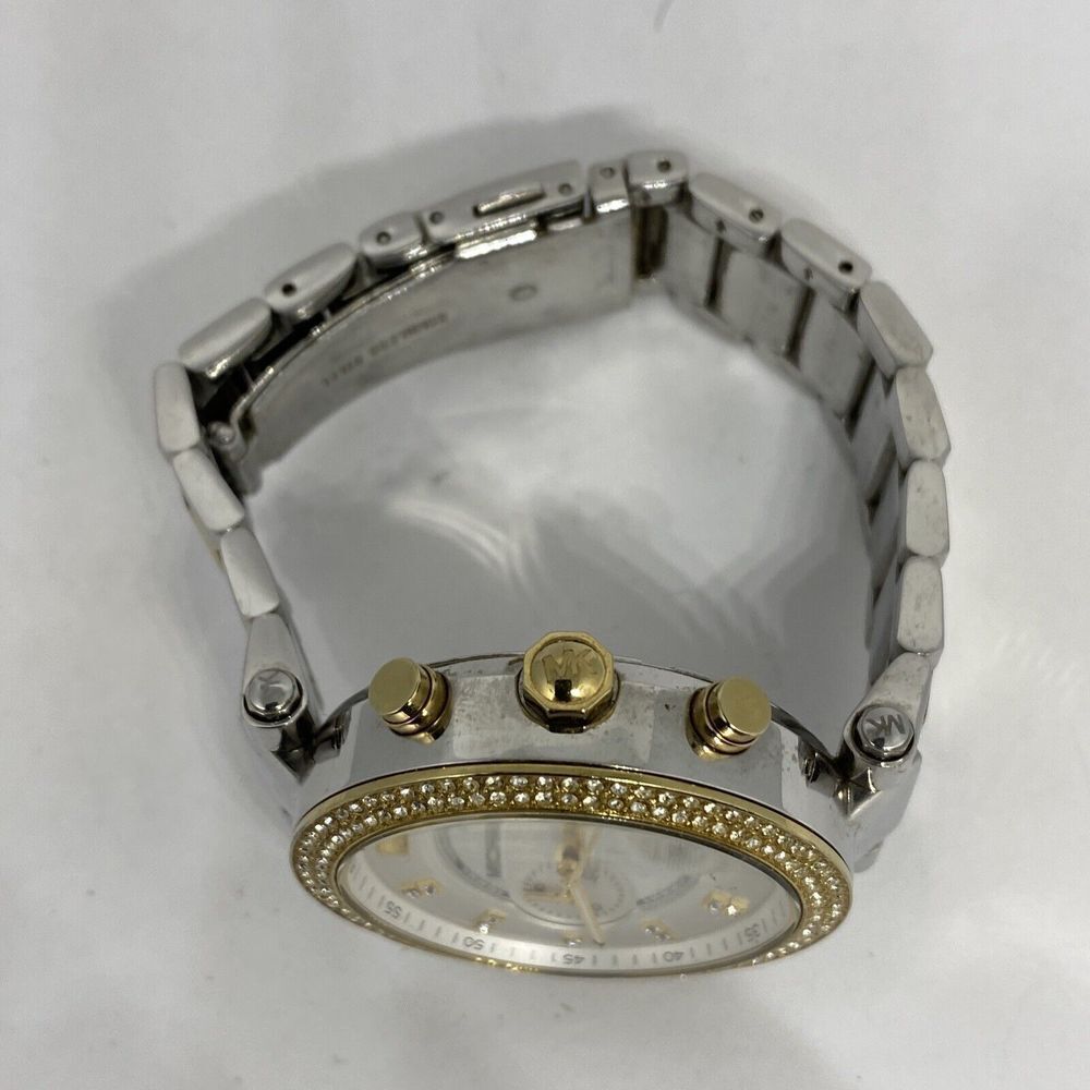 Michael Kors Parker MK-5626 Women Stainless Steel Analog Silver Dial Watch WFH90 - Picture 8 of 12